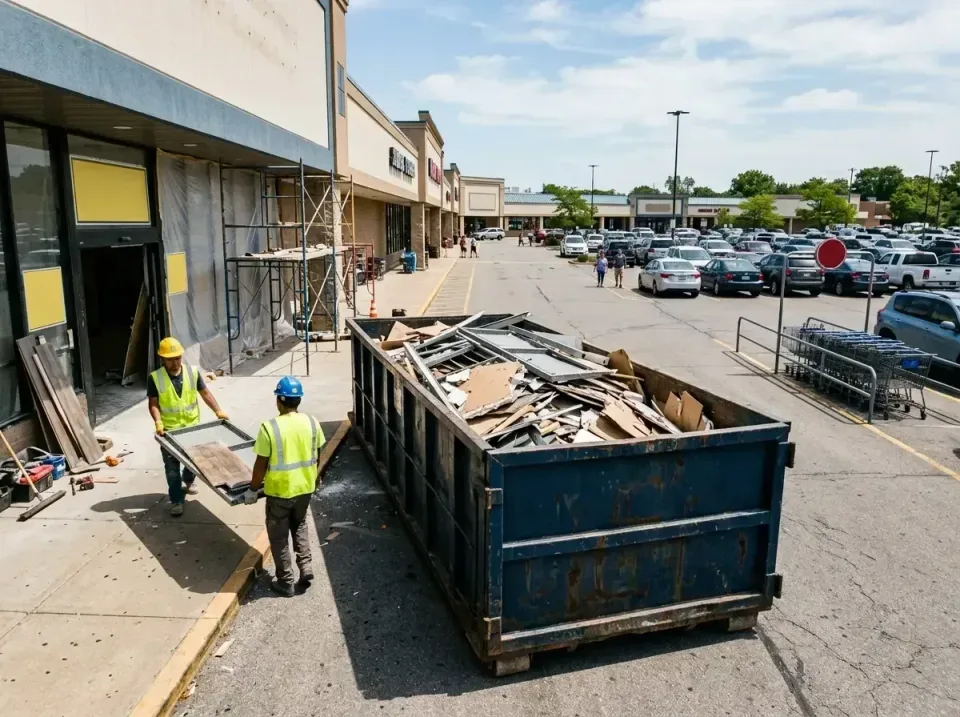 retail-store-renovation-debris-003 — frequently asked questions, Roll-off Dumpster Rentals in Oak Grove, OR